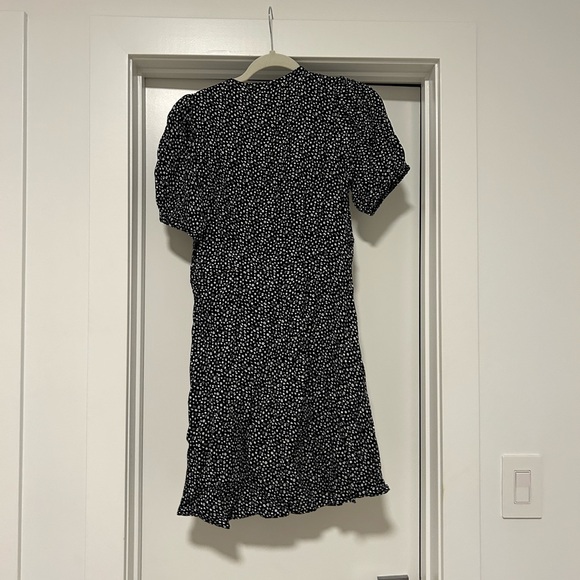 & Other Stories x Paris Atelier Black Floral Mini Dress - Picture 2 of 3